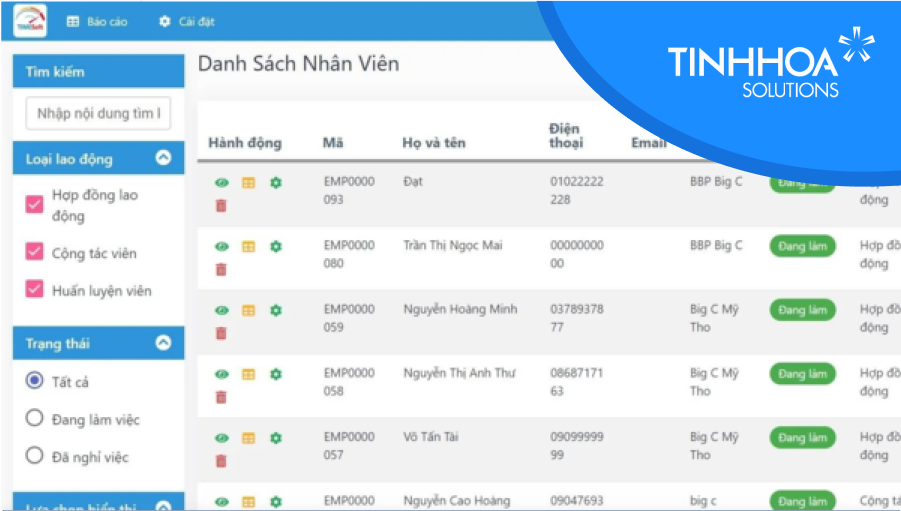 Top 10 Phần mềm Chấm Công Tốt Nhất Cho Năm 2026 2 Phần mềm chấm công Timesoft