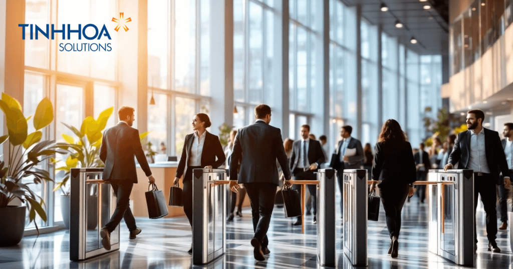 Cách tích hợp hệ thống kiểm soát ra vào với phần mềm quản lý nhân sự 1 Tích hợp hệ thống kiểm soát ra vào
