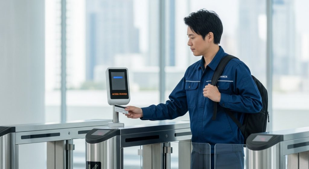 RFID – Chìa Khóa Mở Khóa Tự động hóa Công nghiệp An toàn và Hiệu quả 1 ứng dụng RFID trong kiểm soát khu vực sản xuất